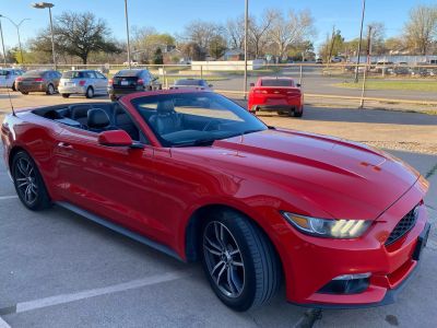 2017 FORD MUSTANG CONVERTIBLE 4-CYL, ECOBOOST, 2.3T ECOBOOST PREMIUM CONVERTIBLE 2D
