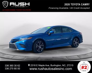 Buy Quality Pre-Owned 2020 TOYOTA CAMRY SEDAN 4-CYL, 2.5 LITER SE SEDAN 4D - Rush Auto Sales located in Burlington, NC