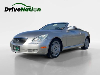 2002 LEXUS SC CONVERTIBLE V8, 4.3 LITER SC 430 CONVERTIBLE 2D