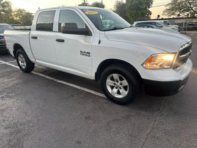 2017 RAM 1500 CREW CAB PICKUP V6, FLEX FUEL, 3.6 LITER TRADESMAN PICKUP 4D 5 1/2 FT