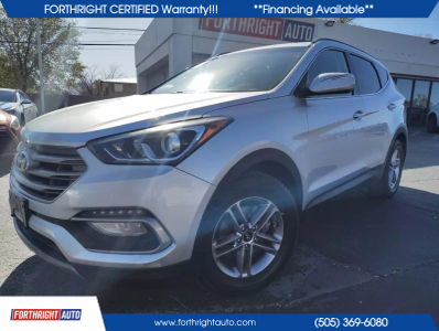 2018 HYUNDAI SANTA FE SPORT SUV 4-CYL, GDI, 2.4 LITER SPORT UTILITY 4D