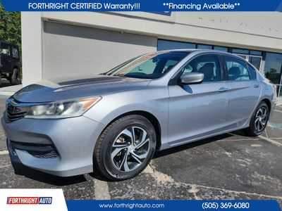 2017 HONDA ACCORD SEDAN 4-CYL, I-VTEC, 2.4 LITER LX SEDAN 4D