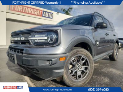 2021 FORD BRONCO SPORT SUV 3-CYL, ECOBOOST, TURBO, 1.5 LITER BIG BEND SPORT UTILITY 4D