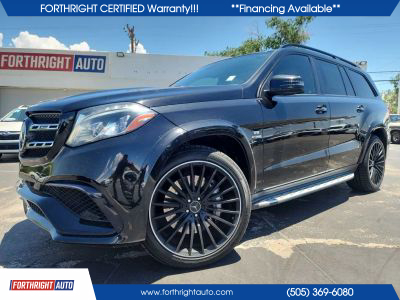 2018 MERCEDES-BENZ MERCEDES-AMG GLS SUV V8, TWIN TURBO, 5.5 LITER GLS 63 SPORT UTILITY 4D