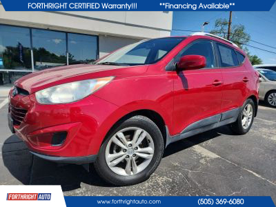 2011 HYUNDAI TUCSON SUV 4-CYL, 2.4 LITER GLS SPORT UTILITY 4D
