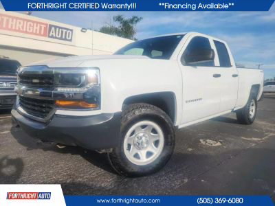 2019 CHEVROLET SILVERADO 1500 LIMITED DOUBLE CAB PICKUP V8, ECOTEC3, 5.3 LITER WORK TRUCK PICKUP 4D 6 1/2 FT