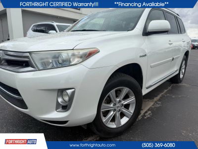 2012 TOYOTA HIGHLANDER SUV V6, HYBRID, 3.5 LITER HYBRID SPORT UTILITY 4D