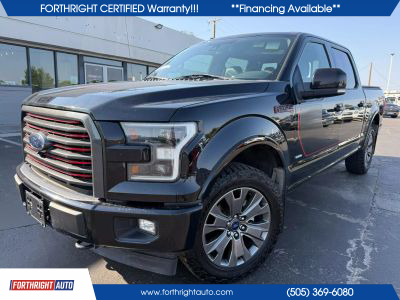 2017 FORD F150 SUPERCREW CAB PICKUP V6, ECOBOOST, TT, 3.5L LARIAT PICKUP 4D 6 1/2 FT