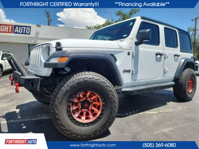 2018 JEEP WRANGLER UNLIMITED SUV V6, 3.6 LITER ALL NEW SPORT S SPORT UTILITY 4D