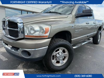 2006 DODGE RAM 2500 QUAD CAB PICKUP 6-CYL, HO TURBO DSL SLT PICKUP 4D 6 1/4 FT