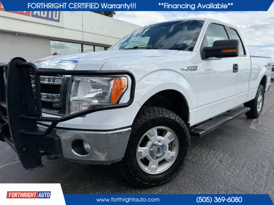 2014 FORD F150 SUPER CAB PICKUP V8, FLEX FUEL, 5.0 LITER XLT PICKUP 4D 6 1/2 FT