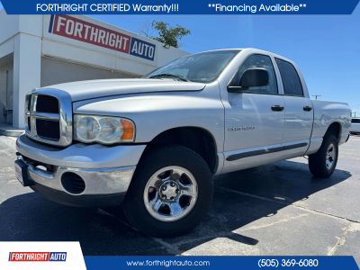2004 DODGE RAM 1500 QUAD CAB PICKUP V8, 4.7 LITER SLT PICKUP 4D 6 1/4 FT