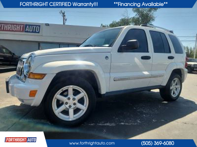 2006 JEEP LIBERTY SUV V6, 3.7 LITER LIMITED EDITION SPORT UTILITY 4D