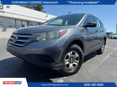 2014 HONDA CR-V SUV 4-CYL, I-VTEC, 2.4 LITER LX SPORT UTILITY 4D