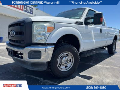 2015 FORD F350 SUPER DUTY SUPER CAB PICKUP V8, FLEX FUEL, 6.2 LITER XL PICKUP 4D 8 FT