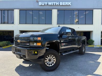 2018 CHEVROLET SILVERADO 2500 HD CREW CAB PICKUP V8, TURBO DIESEL, 6.6 LITER LTZ PICKUP 4D 6 1/2 FT