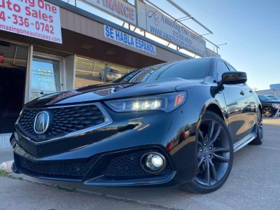 2018 ACURA TLX SEDAN V6, I-VTEC, 3.5 LITER 3.5 W/TECHNOLOGY PKG & A-SPEC PKG SEDAN 4D