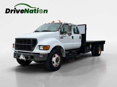 2000 FORD COMMERCIAL F-650 SUPER DUTY CAB_CHASSIS 6.8L V10 ENGINE (F450-F750) F650 CREW CAB