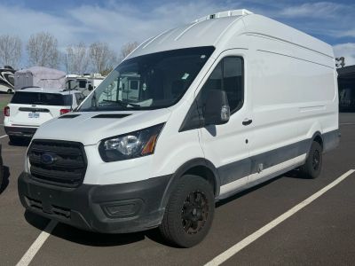 2018 FORD TRANSIT 350 VAN CARGO V6, ECOBOOST, TWIN TURBO, 3.5 LITER EXTENDED LENGTH HIGH ROOF W/SLIDING SIDE DOOR VAN 3D
