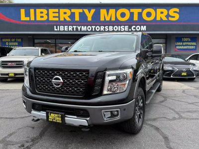 2017 NISSAN TITAN XD CREW CAB PICKUP V8, TURBO DIESEL, 5.0L PRO-4X PICKUP 4D 6 1/2 FT
