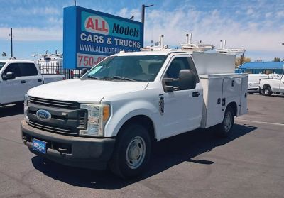 2017 FORD F250 SUPER DUTY REGULAR CAB PICKUP V8, FLEX FUEL, 6.2 LITER XL PICKUP 2D 8 FT