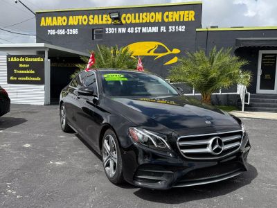 2018 MERCEDES-BENZ E-CLASS SEDAN 4-CYL, TURBO, 2.0 LITER E 300 SEDAN 4D