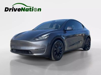 2021 TESLA MODEL Y SUV DUAL AC ELECTRIC MOTORS LONG RANGE SPORT UTILITY 4D