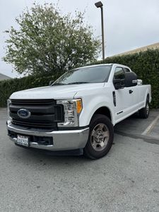 2017 FORD F350 SUPER DUTY SUPER CAB PICKUP V8, TURBO DIESEL, 6.7 LITER XLT PICKUP 4D 8 FT