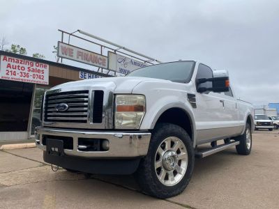 2010 FORD F250 SUPER DUTY CREW CAB PICKUP V8, TURBO DSL 6.4L LARIAT PICKUP 4D 6 3/4 FT