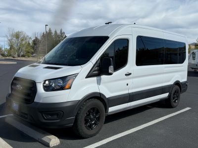 2020 FORD TRANSIT 350 PASSENGER VAN PASSENGER V6, ECOBOOST, TWIN TURBO, 3.5 LITER XL W/MEDIUM ROOF VAN 3D