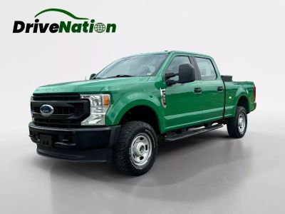 2021 FORD F350 SUPER DUTY CREW CAB PICKUP V8, FLEX FUEL, 6.2 LITER XLT PICKUP 4D 6 3/4 FT