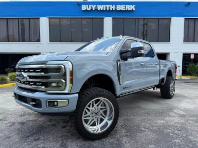 2024 FORD F-250 PLATINUM PICKUP V8, TURBO DIESEL, 6.7 LITER PLATINUM PICKUP 4D 6 3/4 FT