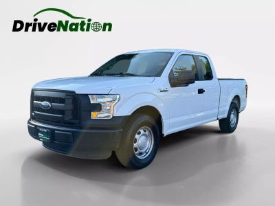 2015 FORD F150 SUPER CAB PICKUP V6, FLEX FUEL, 3.5 LITER XL PICKUP 4D 6 1/2 FT