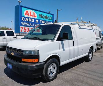 2018 CHEVROLET EXPRESS 2500 CARGO CARGO V8, FLEX FUEL, 6.0 LITER VAN 3D