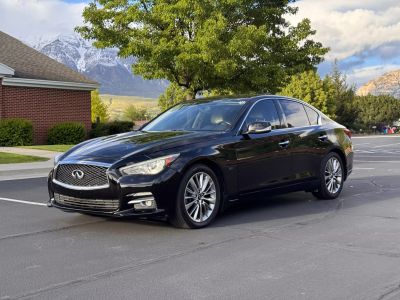 2019 INFINITI Q50 SEDAN V6, TWIN TURBO, 3.0 LITER 3.0T LUXE SEDAN 4D
