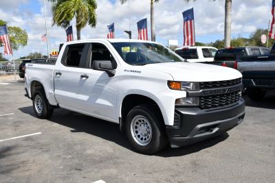 2020 CHEVROLET SILVERADO 1500 CREW CAB PICKUP V8, ECOTEC3, 5.3 LITER WORK TRUCK PICKUP 4D 5 3/4 FT