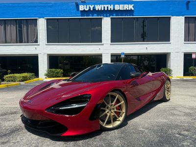 2020 MCLAREN 720S CONVERTIBLE V8, TWIN TURBO, 4.0 LITER SPIDER CONVERTIBLE 2D
