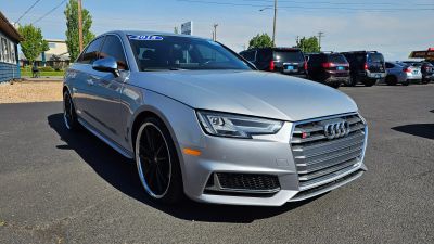 2018 AUDI S4 SEDAN V6, TURBO, 3.0 LITER PREMIUM PLUS SEDAN 4D