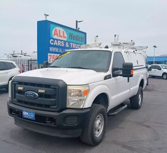 2014 FORD F250 SUPER DUTY REGULAR CAB PICKUP V8, FLEX FUEL, 6.2 LITER XL PICKUP 2D 8 FT