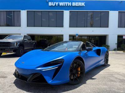 2025 MCLAREN ARTURA CONVERTIBLE V6, HYBRID, TWIN TURBO, 3.0 LITER SPIDER CONVERTIBLE 2D