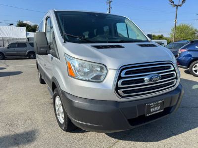 2015 FORD TRANSIT 150 WAGON PASSENGER V6, FLEX FUEL, 3.7 LITER XLT W/LOW ROOF W/SLIDING SIDE DOOR VAN 3D