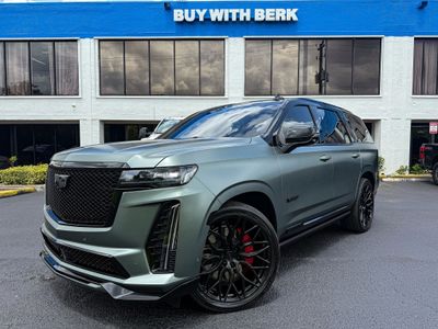 2024 CADILLAC ESCALADE SUV V8, SUPERCHARGED, 6.2 LITER V-SERIES SPORT UTILITY 4D