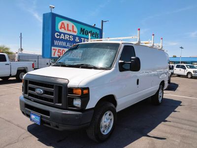 2013 FORD E250 CARGO CARGO V8, FLEX FUEL, 5.4 LITER VAN 3D