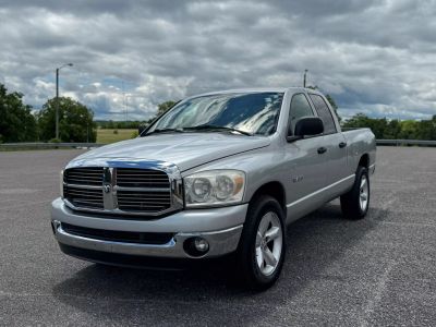 2008 DODGE RAM 1500 QUAD CAB PICKUP V8, 4.7 LITER SLT PICKUP 4D 6 1/4 FT