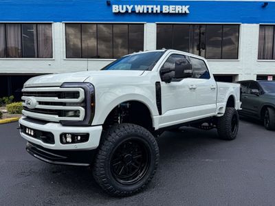 2025 FORD F-250 PLATINUM (38K IN UPGRADES( PICKUP V8, HO, TURBO DIESEL, 6.7 LITER PLATINUM PICKUP 4D 6 3/4 FT