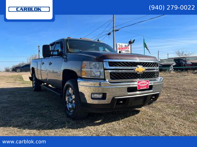 2013 CHEVROLET SILVERADO 3500 HD CREW CAB PICKUP V8, TURBO DIESEL, 6.6 LITER LTZ PICKUP 4D 8 FT