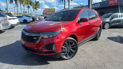 2022 CHEVROLET EQUINOX SUV 4-CYL, TURBO, 1.5 LITER RS SPORT UTILITY 4D