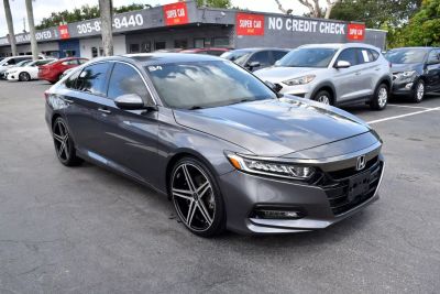 2018 HONDA ACCORD SEDAN 4-CYL, I-VTEC, TURBO, 1.5 LITER SPORT SEDAN 4D
