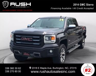 Buy Quality Pre-Owned 2014 GMC SIERRA 1500 CREW CAB PICKUP V8 ECOTEC3 FLEX FUEL 5.3L SLT PICKUP 4D 6 1/2 FT - Rush Auto Sales located in Burlington, NC