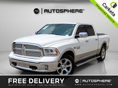 2017 RAM 1500 CREW CAB PICKUP V8, HEMI, 5.7 LITER LARAMIE PICKUP 4D 5 1/2 FT
